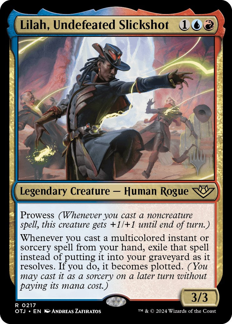 Lilah, Undefeated Slickshot (217) [Promo Pack: Outlaws of Thunder Junction]