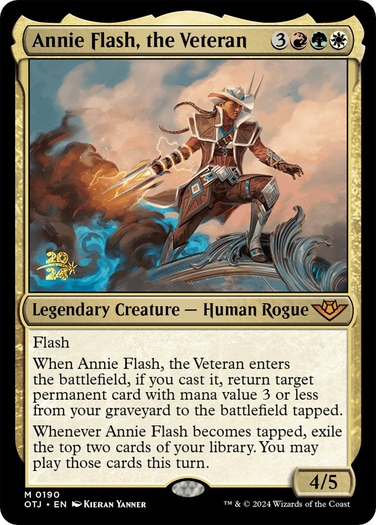 Annie Flash, the Veteran (190) [Prerelease Cards]