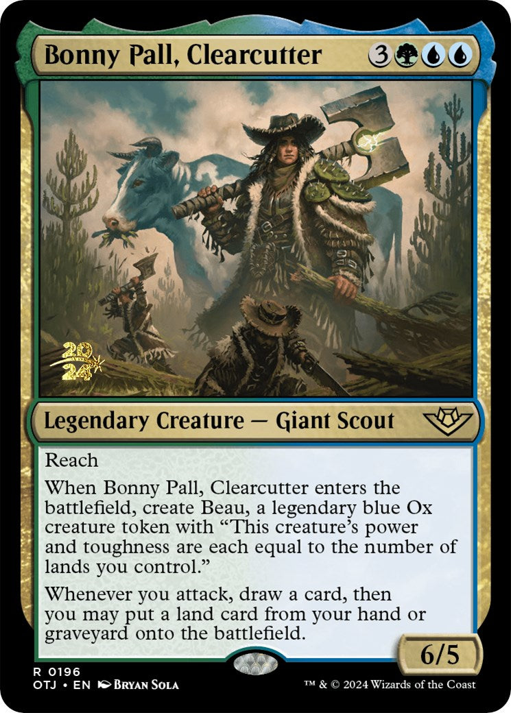 Bonny Pall, Clearcutter (196) [Prerelease Cards]