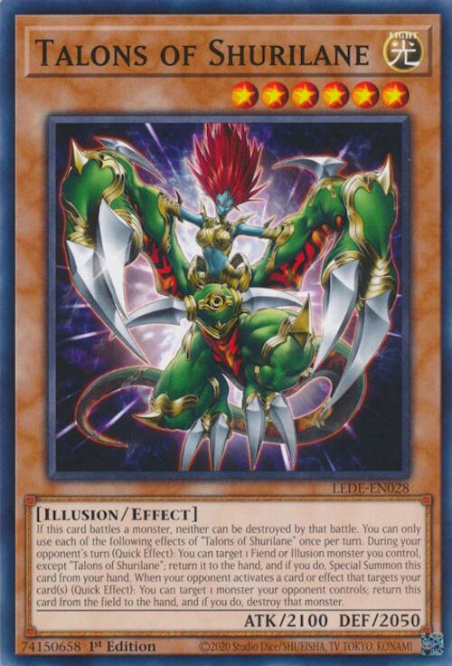 Talons of Shurilane (LEDE-EN028) [Legacy of Destruction]