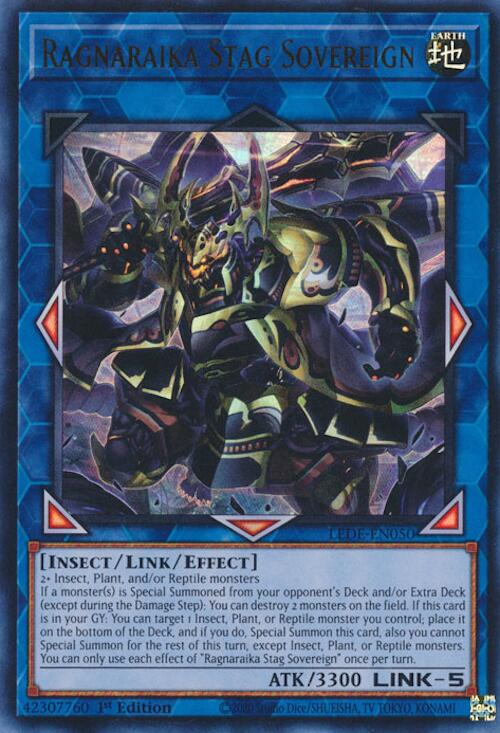 Ragnaraika Stag Sovereign (LEDE-EN050) [Legacy of Destruction]