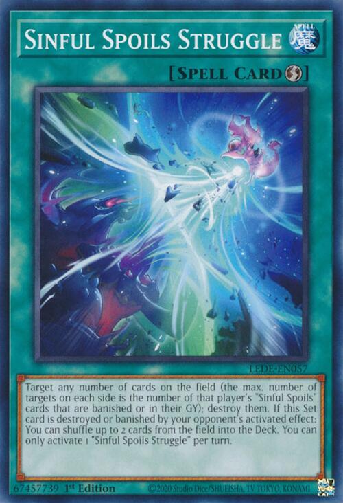 Sinful Spoils Struggle (LEDE-EN057) [Legacy of Destruction]