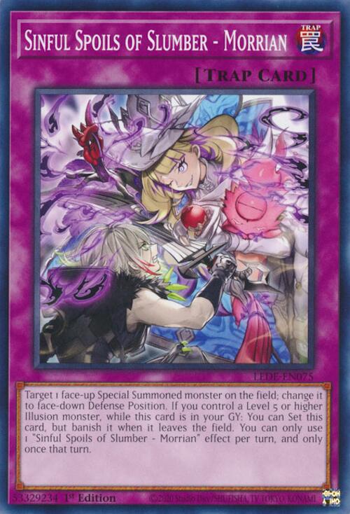 Sinful Spoils of Slumber - Morrian (LEDE-EN075) [Legacy of Destruction]