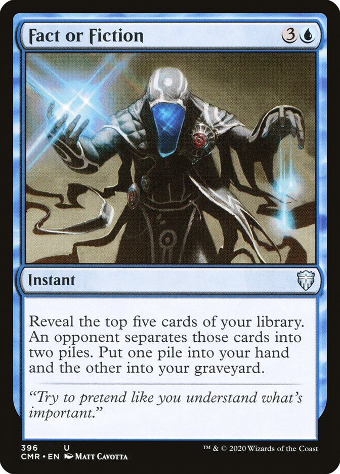 Fact or Fiction (396) [Commander Legends]