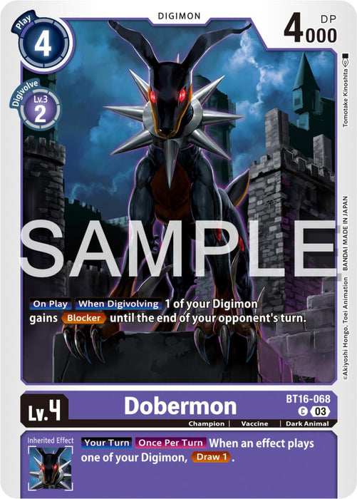 Dobermon [BT16-068] [Beginning Observer]