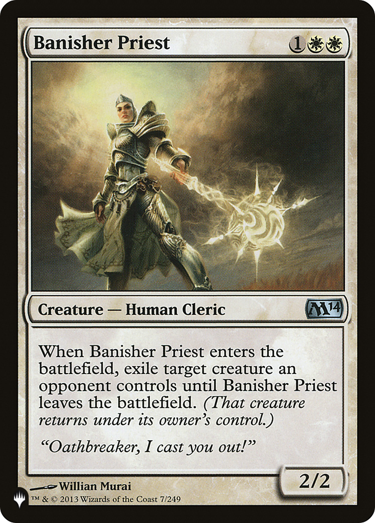 Banisher Priest (7/249) [The List Reprints]