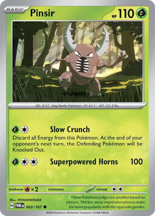Pinsir 003 167 (003/167) [Twilight Masquerade]