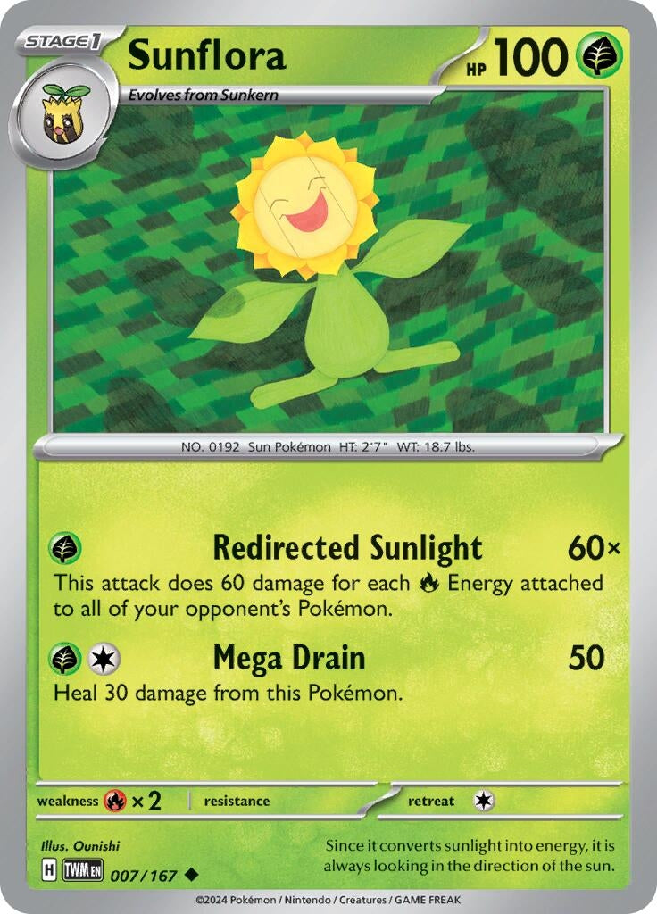 Sunflora (007/167) [SV06: Twilight Masquerade]