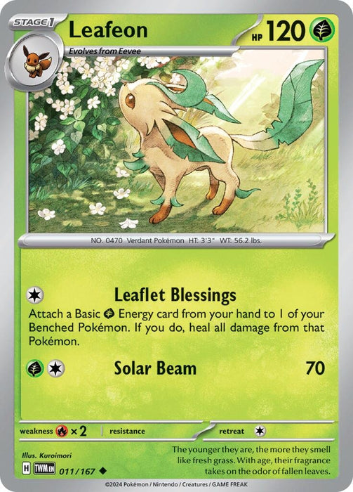 Leafeon (011/167) [Twilight Masquerade]