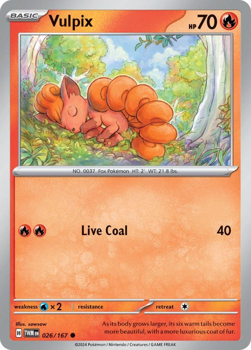 Vulpix (026/167) [Twilight Masquerade]