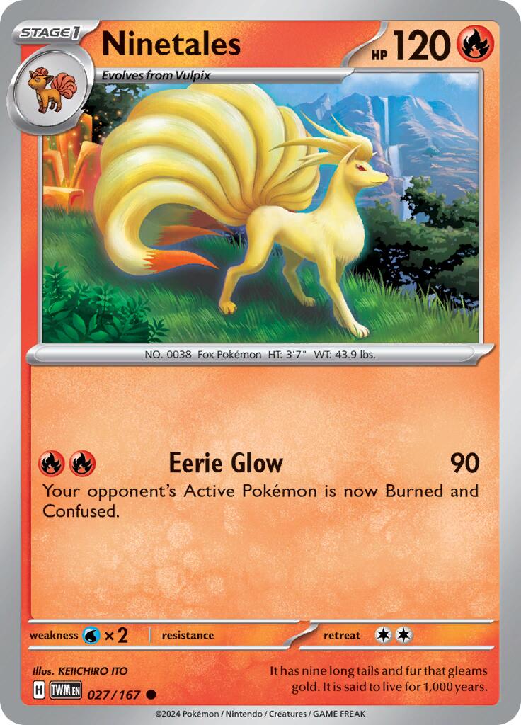 Ninetales (027/167) [SV06: Twilight Masquerade]