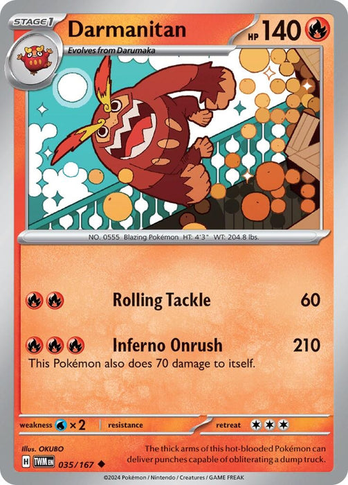 Darmanitan (035/167) [Twilight Masquerade]