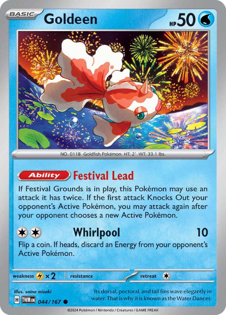Goldeen (044/167) [SV06: Twilight Masquerade]