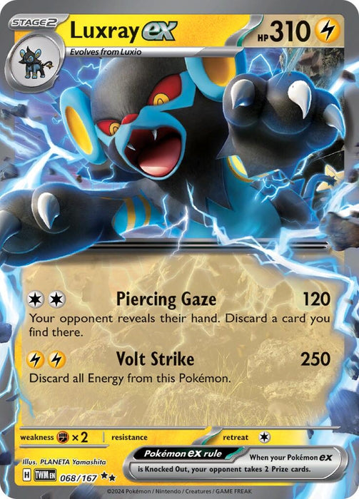 Luxray ex 068 167 (068/167) [Twilight Masquerade]