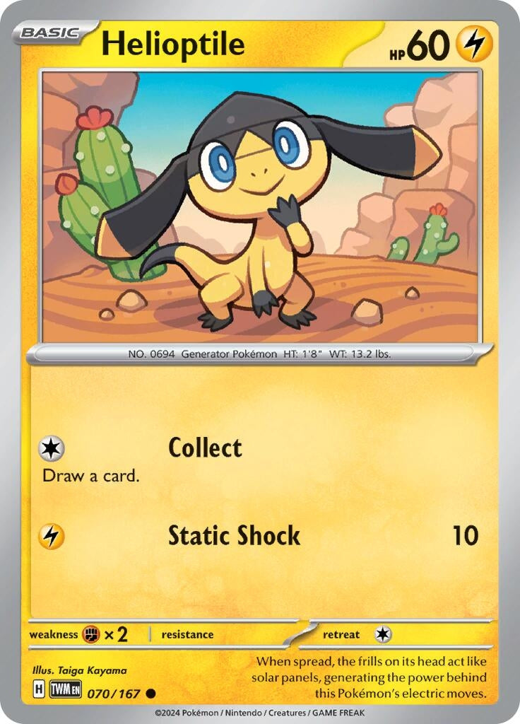 Helioptile (070/167) [Twilight Masquerade]