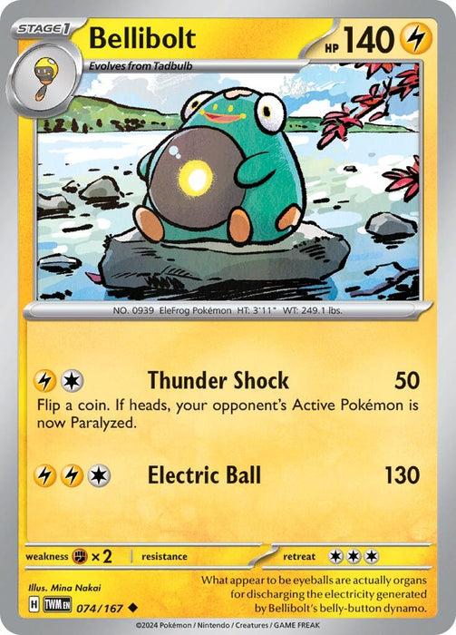 Bellibolt (074/167) [Twilight Masquerade]