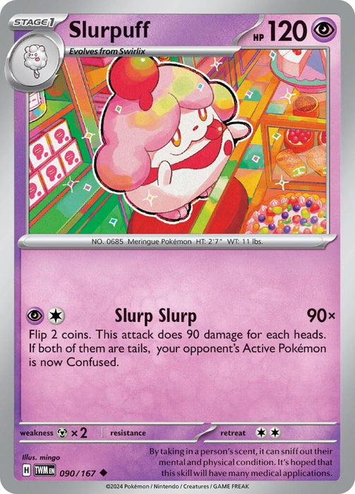 Slurpuff (090/167) [Twilight Masquerade]