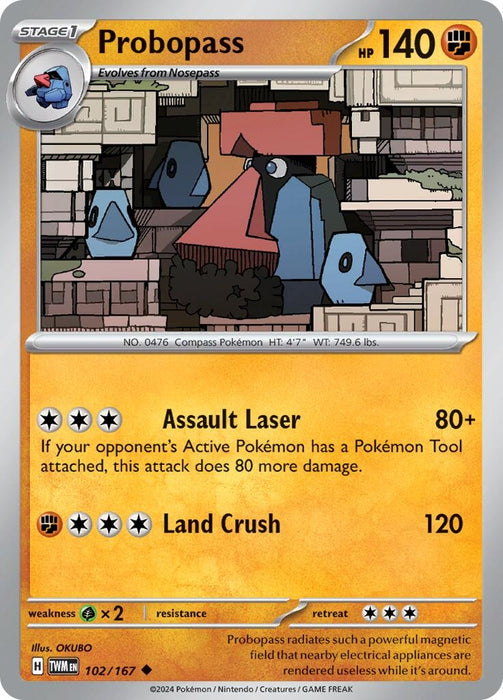 Probopass 102 167 (102/167) [Twilight Masquerade]