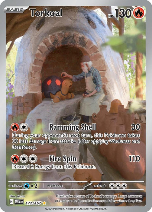 Torkoal 172 167 (172/167) [Twilight Masquerade]