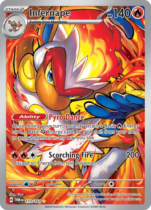 Infernape 173 167 (173/167) [Twilight Masquerade]