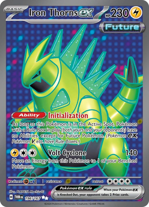 Iron Thorns ex 196 167 (196/167) [Twilight Masquerade]