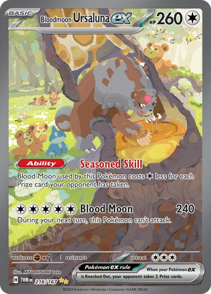 Bloodmoon Ursaluna ex (216/167) [SV06: Twilight Masquerade]