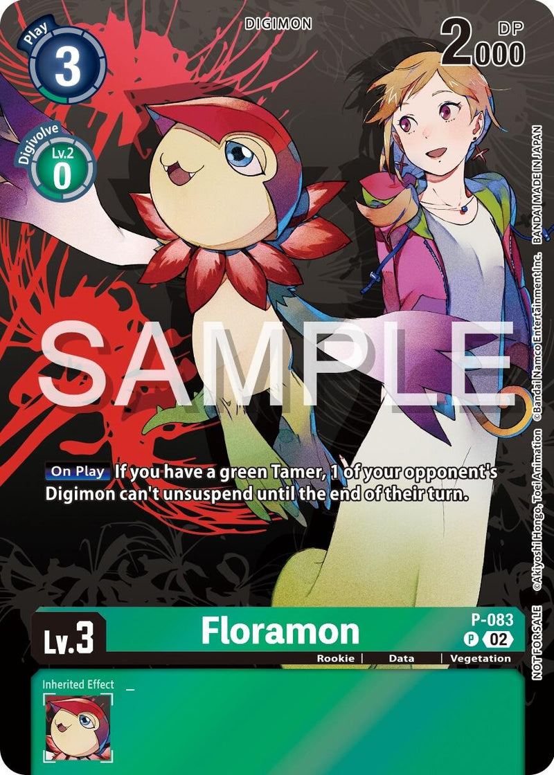 Floramon - P-083 (Official Tournament Pack Vol.13) (P-083 P) [Digimon Promotion Cards]