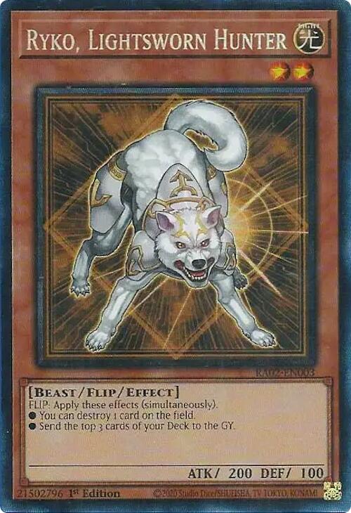 Ryko, Lightsworn Hunter (PCR) (RA02-EN003) [25th Anniversary Rarity Collection II]