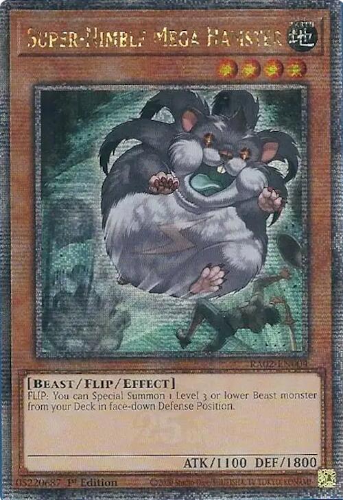 Super-Nimble Mega Hamster (Quarter Century Secret Rare) (RA02-EN004) [25th Anniversary Rarity Collection II]