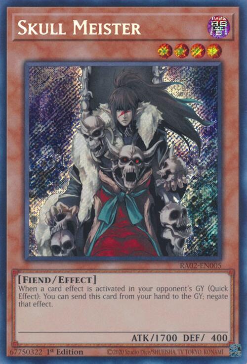 Skull Meister (Secret Rare) (RA02-EN005) [25th Anniversary Rarity Collection II]
