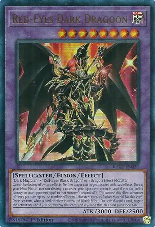 Red-Eyes Dark Dragoon (UR) (RA02-EN021) [25th Anniversary Rarity Collection II]
