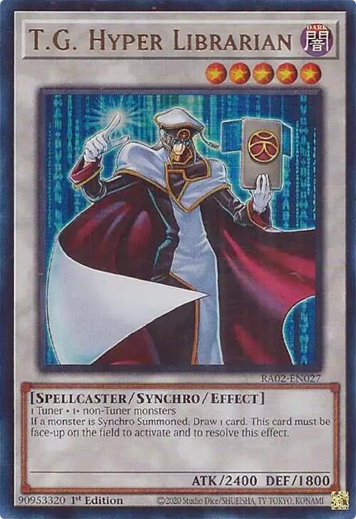 T.G. Hyper Librarian (UR) (RA02-EN027) [25th Anniversary Rarity Collection II]