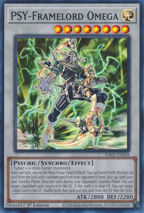 PSY-Framelord Omega (RA02-EN028) [25th Anniversary Rarity Collection II]