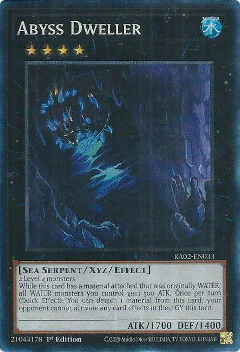 Abyss Dweller (PCR) [RA02-EN033] Prismatic Collector's Rare