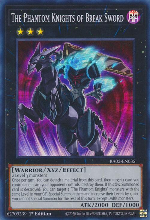 The Phantom Knights of Break Sword (RA02-EN035) [25th Anniversary Rarity Collection II]