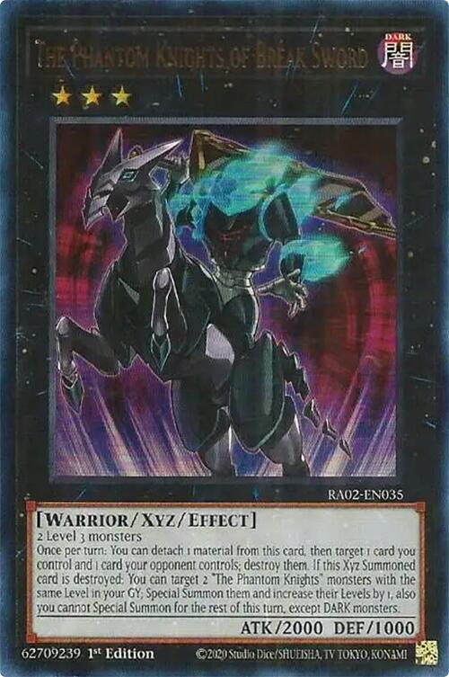 The Phantom Knights of Break Sword (UR) (RA02-EN035) [25th Anniversary Rarity Collection II]