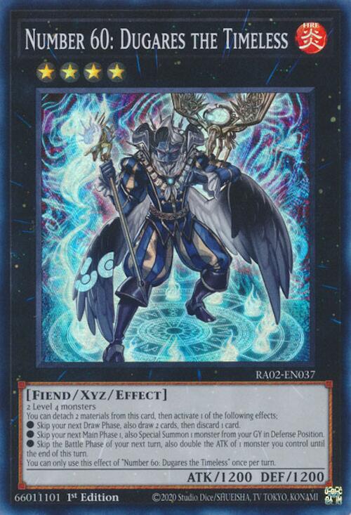 Number 60: Dugares the Timeless (RA02-EN037) [25th Anniversary Rarity Collection II]