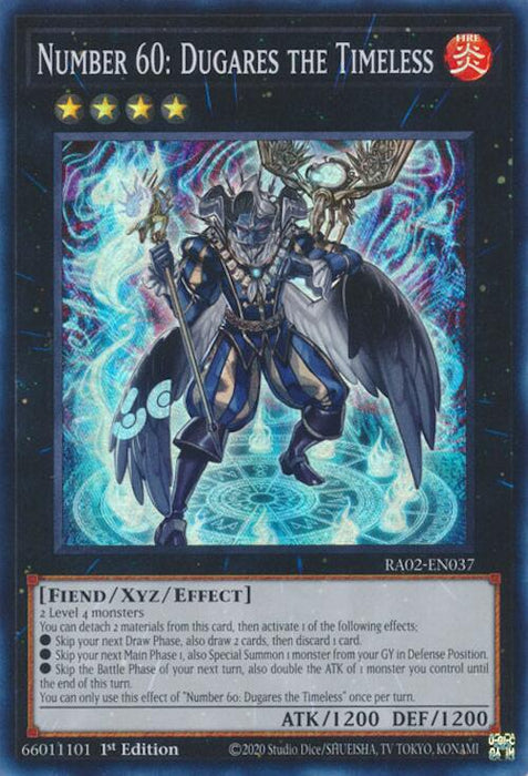 Number 60: Dugares the Timeless [RA02-EN037] Super Rare