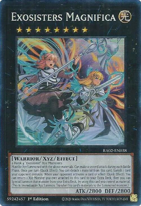 Exosisters Magnifica (PCR) [RA02-EN038] Prismatic Collector's Rare