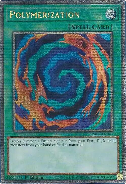Polymerization (Quarter Century Secret Rare) (RA02-EN047) [25th Anniversary Rarity Collection II]