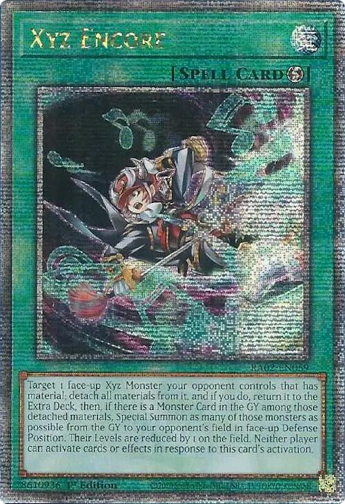 Xyz Encore (Quarter Century Secret Rare) (RA02-EN059) [25th Anniversary Rarity Collection II]