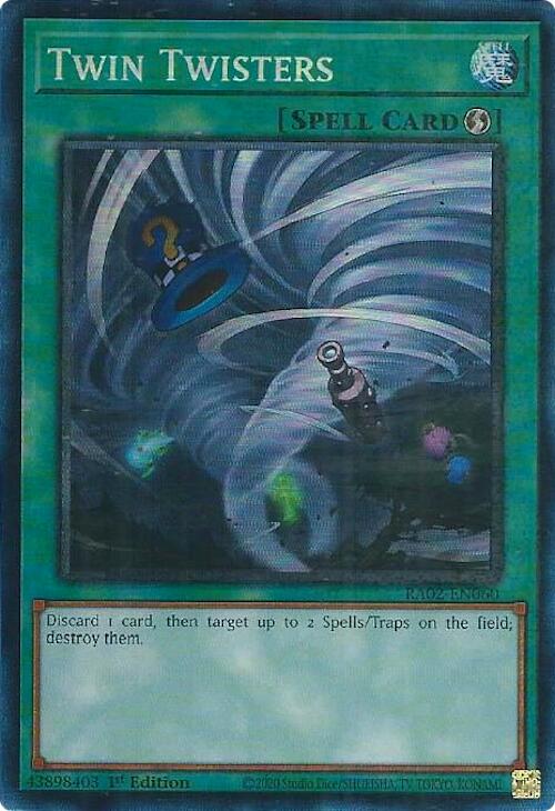 Twin Twisters (PCR) (RA02-EN060) [25th Anniversary Rarity Collection II]