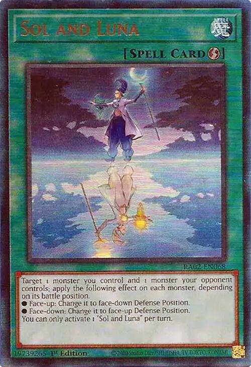 Sol and Luna (PUR) (RA02-EN068) [25th Anniversary Rarity Collection II]