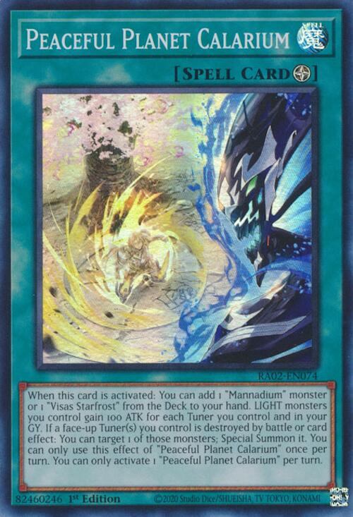 Peaceful Planet Calarium (RA02-EN074) [25th Anniversary Rarity Collection II]