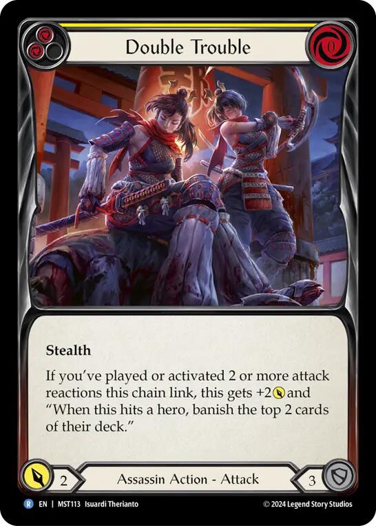Double Trouble (Yellow) (MST113) [Part the Mistveil]
