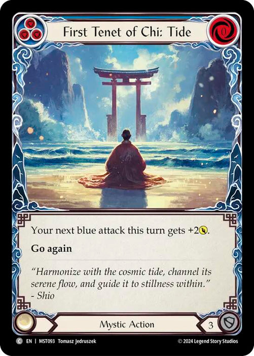 First Tenet of Chi: Tide [MST093] (Part the Mistveil)  Rainbow Foil