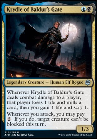 Krydle of Baldur's Gate (226) [Adventures in the Forgotten Realms]