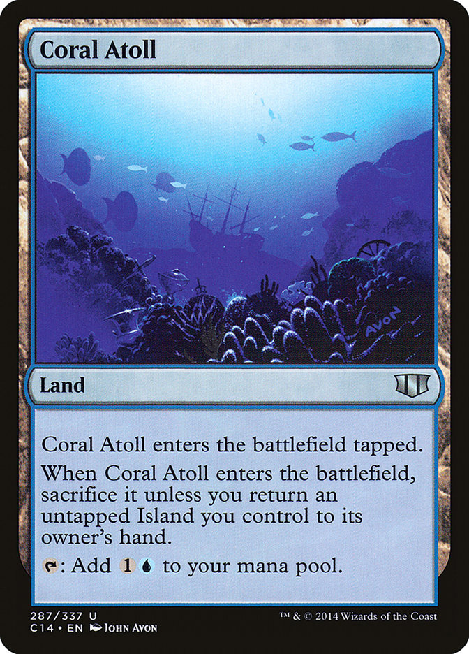 Coral Atoll (287) [Commander 2014]
