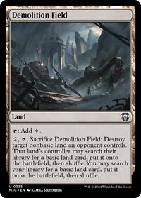 Demolition Field [Modern Horizons 3 Commander]