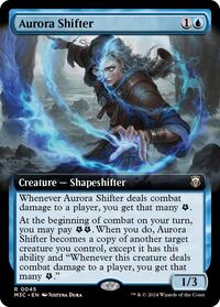 Aurora Shifter (Extended Art) (Ripple Foil) [Modern Horizons 3 Commander]